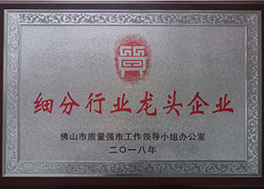 佛山市细分行业龙头企业