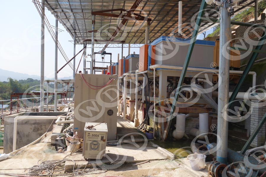 广东清远钾钠长石除铁设备工程使用案例