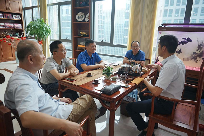 国家“固废资源化”重点专项专家组莅临mingbo明博(中国)合作开展环保项目工作