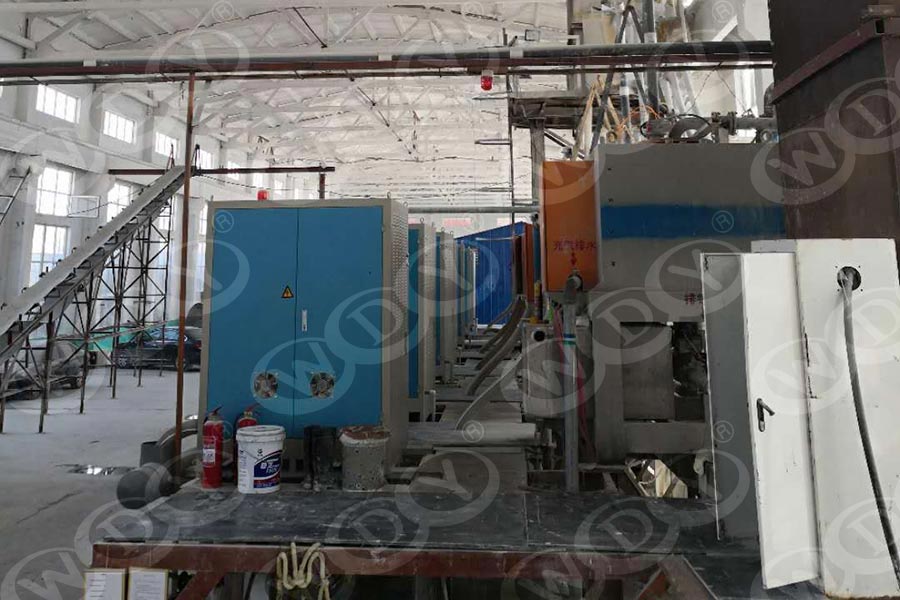 山东烟台锯末料除铁设备使用案例