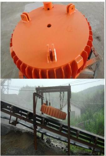 悬挂式除铁器在煤炭行业中的应用